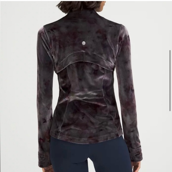 Lululemon Define jacket - silver purple velour velvet - Picture 2 of 10
